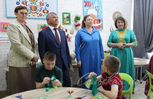 Аксубаево посетила замминистра труда социальной защиты РТ