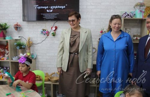 Аксубаево посетила замминистра труда социальной защиты РТ