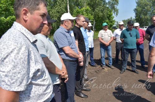Аксубай районында җәйге коры һава торышында үсемлекләрне ничек сакларга кирәклеге турында фикер алыштылар