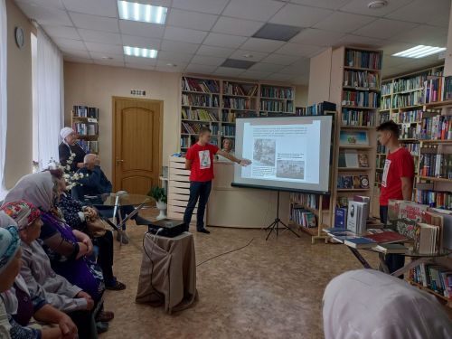 В Аксубаевской библиотеке говорили о начале Великой Отечественной