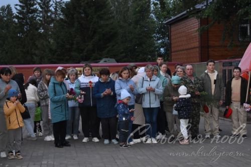 В Аксубаеве в память о фронтовиках зажгли свечи