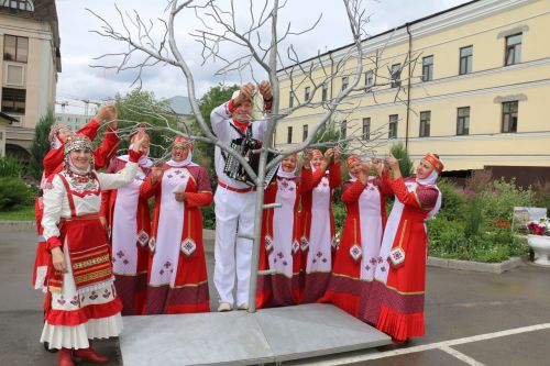 Аксубаевские артисты ознакомили казанцев  с чувашской культурой