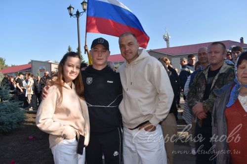 Гордость Аксубаевского района, патриоты будут Родине служить