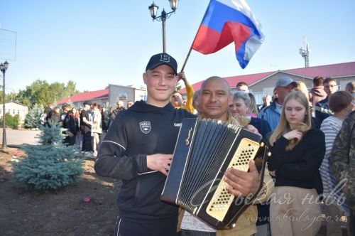 Гордость Аксубаевского района, патриоты будут Родине служить