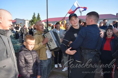 Гордость Аксубаевского района, патриоты будут Родине служить