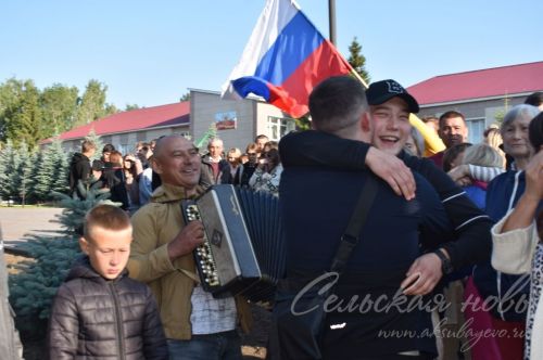 Гордость Аксубаевского района, патриоты будут Родине служить