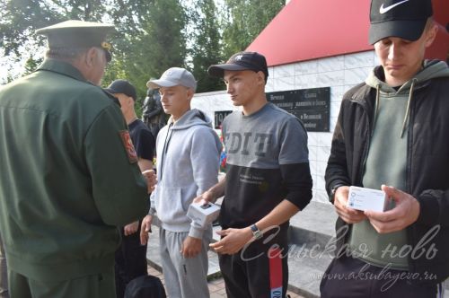 Гордость Аксубаевского района, патриоты будут Родине служить