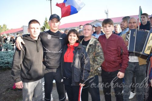 Гордость Аксубаевского района, патриоты будут Родине служить