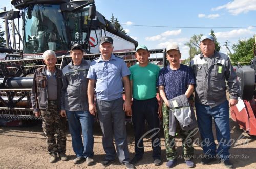 В Аксубаевском районе проверили готовность к жатве