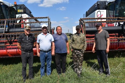 В Аксубаевском районе проверили готовность к жатве