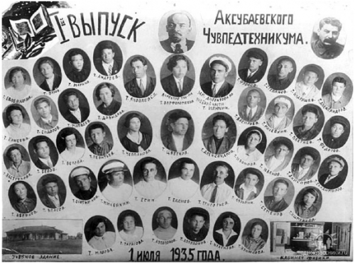 В Аксубаевское педучилище принимали отличников и фронтовиков