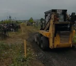 На православном кладбище Аксубаева сделали дорогу