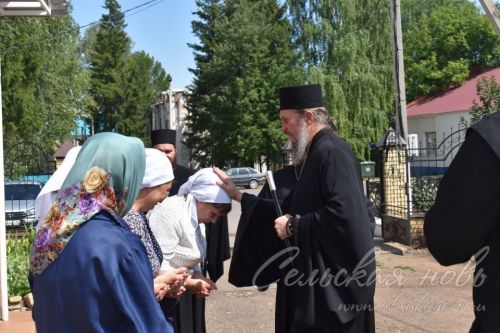 Храмы Аксубаевского района посетил Епископ Пахомий