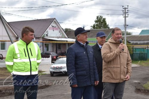 В Аксубаеве открыли новый мост