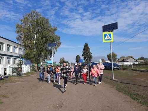 В Кроссе нации приняли участие и сельские школы