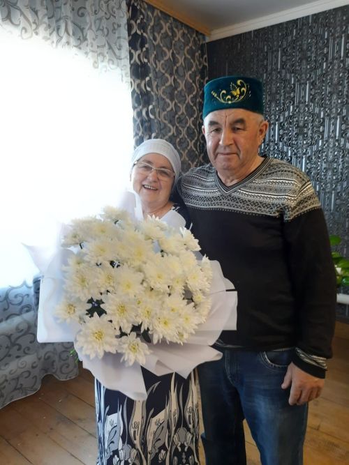 Аксубаевская семья отметила три юбилея на двоих