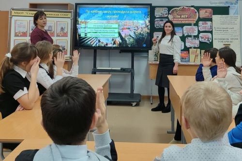 В школах района проходят мероприятия, посвященные освобождению Ленинграда от фашистской блокады