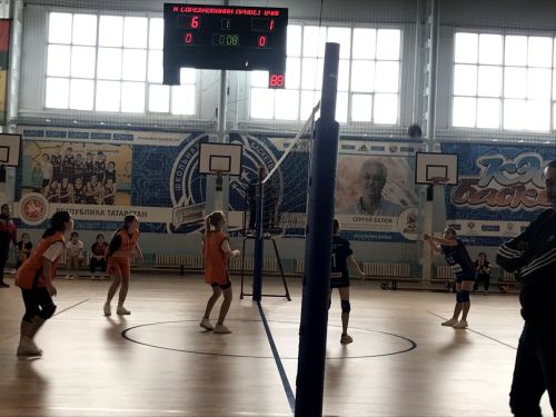 Волейбол буенча ярышларның йомгаклау туры узды