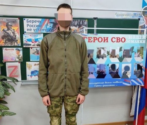 В школе района состоялась встреча с защитником Родины