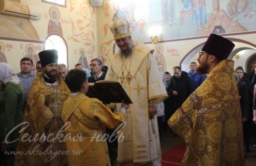 Храм Преподобного Феодосия Тотемского  в Аксубаеве отметил 30-летие со дня освящения