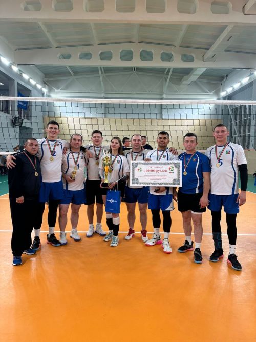 Аксубаевские волейболисты выиграли золотой кубок федерации волейбола РТ