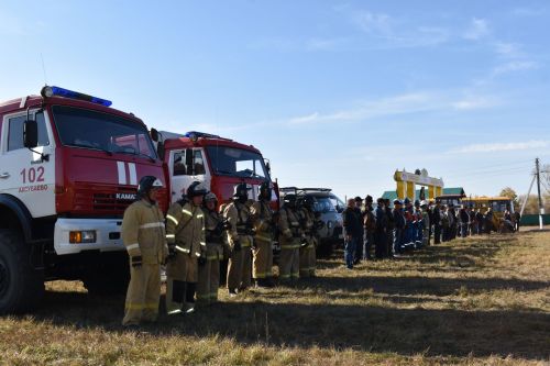 В Аксубевском районе прошли штабные учения