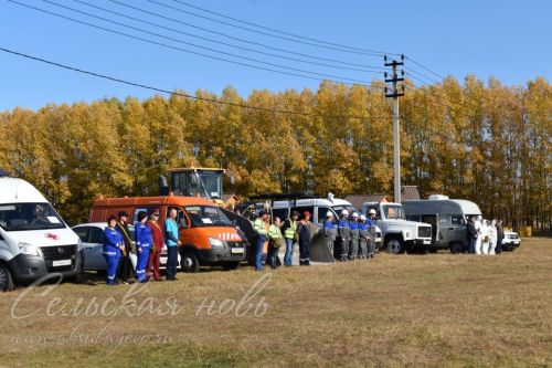 Готовы защитить население Аксубаевского района при условиях ЧС