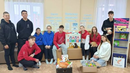 Аксубаевские и новошешминские школьники помогли  бездомным животным