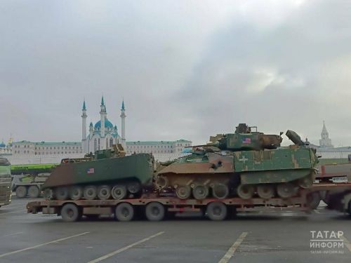 Выставка «Сила в Правде, гордость и Победа»: захваченная техника НАТО в Казани