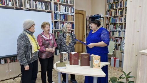В Аксубаевской библиотеке встречу посвятили драматургу Наки Исанбета