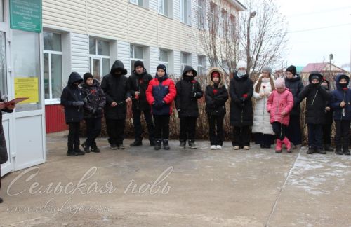 В  Старых Киязлах открыли гранитные доски в память о погибших в зоне спецоперации