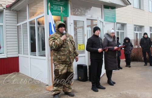 В  Старых Киязлах открыли гранитные доски в память о погибших в зоне спецоперации