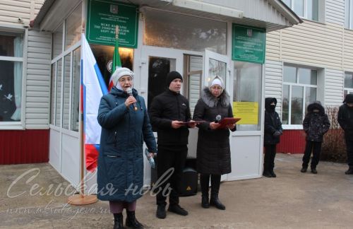 В  Старых Киязлах открыли гранитные доски в память о погибших в зоне спецоперации