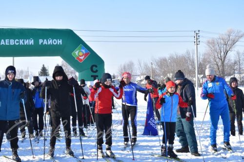 В Аксубаевском районе на «Лыжню России 2024» встали более 2000 любителей спорта
