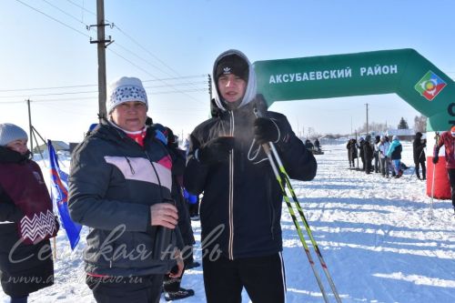 В Аксубаевском районе на «Лыжню России 2024» встали более 2000 любителей спорта