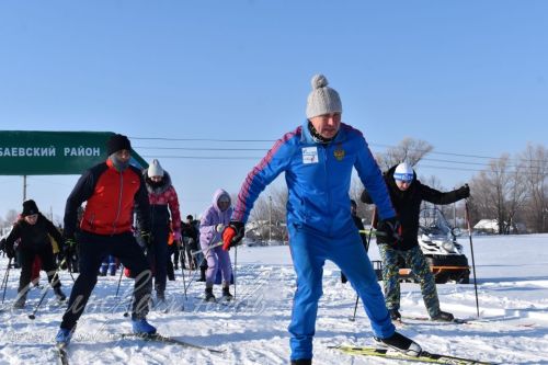 В Аксубаевском районе на «Лыжню России 2024» встали более 2000 любителей спорта
