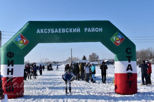В Аксубаевском районе на «Лыжню России 2024» встали более 2000 любителей спорта