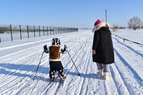 В Аксубаевском районе на «Лыжню России 2024» встали более 2000 любителей спорта