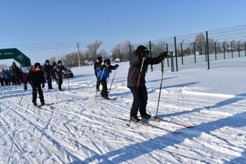 В Аксубаевском районе на «Лыжню России 2024» встали более 2000 любителей спорта