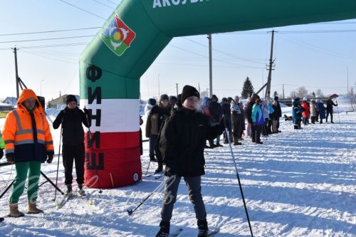В Аксубаевском районе на «Лыжню России 2024» встали более 2000 любителей спорта