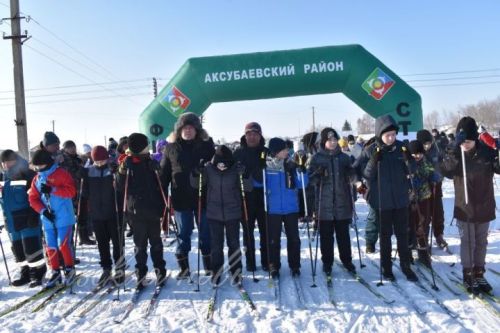 Аксубай районында «Россия чаңгы юлы-2024»кә 2000нән артык спорт сөюче басты