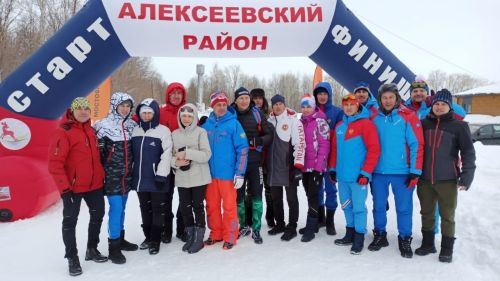 Аксубаевцы на алексеевской лыжне пробежались быстро