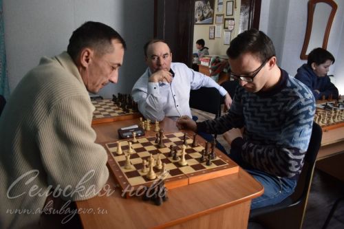 Аксубаевская «Сельская новь» в память о бывшем редакторе организовала шахматный турнир