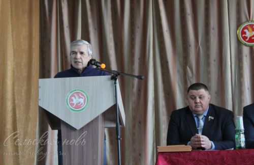 Яңа Ибрайда җирле үзидарә органына кискен мәсьәләләрне хәл итәргә ветераннар ярдәм итә