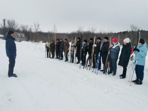 Аксубаевские лесоводы встали на лыжню