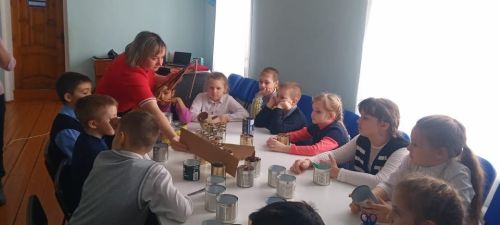Начиная с понедельника малыши Кривоозерской школы участвуют в разных мероприятиях
