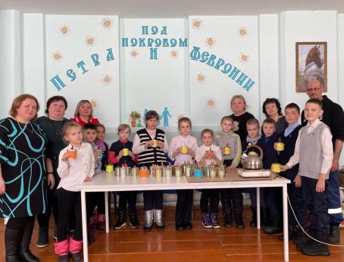Начиная с понедельника малыши Кривоозерской школы участвуют в разных мероприятиях