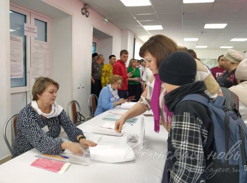В Аксубаевском районе открылись избирательные участки для голосования по выборам Президента Российской Федерации