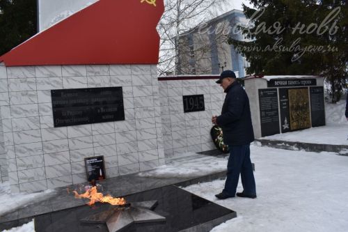 Аксубаевцы почтили память погибших от теракта в Подмосковье