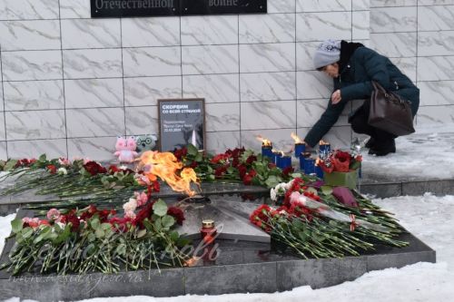 Аксубаевцы почтили память погибших от теракта в Подмосковье